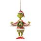Jim Shore Grinch Holding Banner Christmas Ornament - image 1