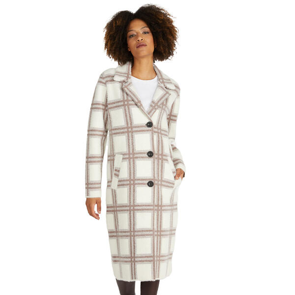 Womens NVLT Cream Coatigan - image 