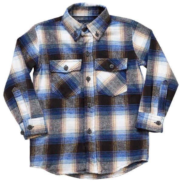 Boys &#40;4-7&#41; Architect&#40;R&#41; Jean Co. Plaid Flannel Shirt - Rainbow - image 