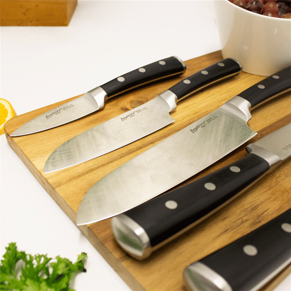 BergHOFF Antigua 7pc. Stainless Steel Cutlery Set with Wood Case