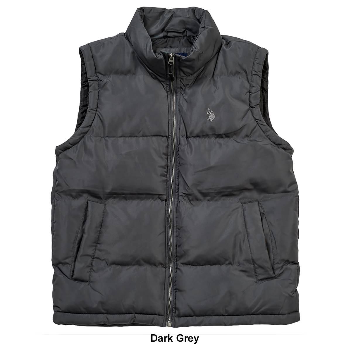 Mens U.S. Polo Assn.® Solid Signature Puffer Vest