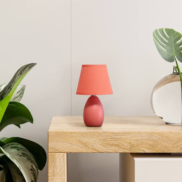 Creekwood Home Nauru 9.4in. Traditional Ceramic Oblong Table Lamp