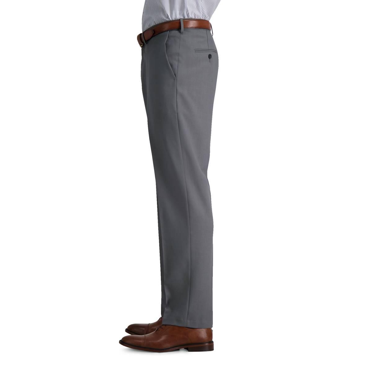 Mens Haggar® Premium Comfort Classic Fit Flat Front Dress Pant