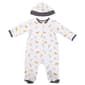 Baby Boy (NB-9M) Little Me Jungle Pals Footie Pajamas with Hat - image 1