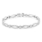 Haus of Brilliance Sterling SIlver 1 1/2ctw. Diamond Bracelet - image 2
