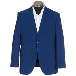 Mens Adolfo Slim Fit Stretch Jacket - Blue