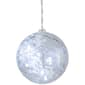 Northlight Seasonal Clear LED Hanging Crystal Sphere Décor - image 3