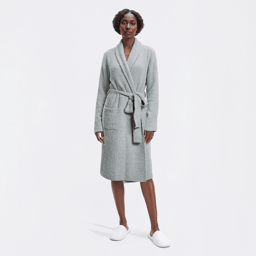 Womens Addison & Parker Long Sleeve Teddy Yarn Kimono Robe