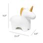 Simple Designs Porcelain Unicorn Shaped Table Lamp - image 8