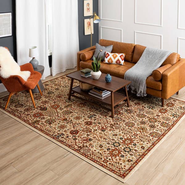 Mohawk Home Regents Halls Cream Large Area Rug