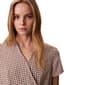 Womens Calvin Klein Short Sleeve Tile Scale Wrap Blouse - image 4