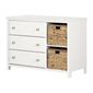South Shore Balka 3-Drawer Dresser With Baskets - image 1