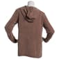 Womens Tru Self Chenille Ribbed Side Button Placket Hoodie - image 2