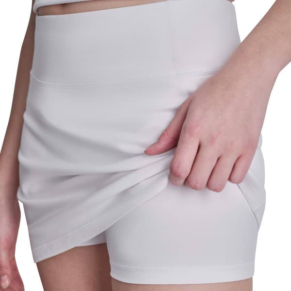 Womens DKNY Sport Solid High Waist Balance Compression Skort