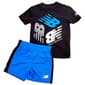 Baby Boy (12-24M) New Balance 2pc. Shorts Set - Black - image 1