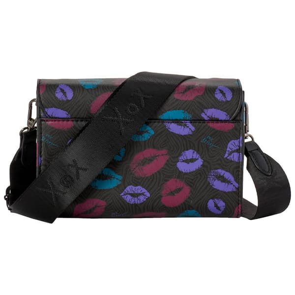 Womens Betsey Johnson XO Flynn Kisses Crossbody