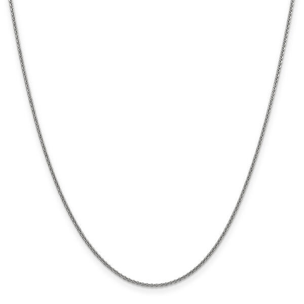 Gold Classics&#40;tm&#41;10kt. White 1.4mm 20in. Cable Chain Necklace - image 