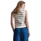Womens DKNY Jeans Sleeveless Crew Neck Stripe Sweater - image 2