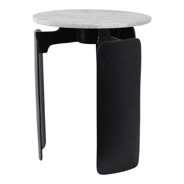 Sagebrook Home Marble Top 3-footed Accent Table