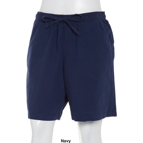 Plus Size Erika Lucy Solid Shorts Boscov s