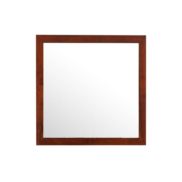 Passion Furniture Classic Square Dresser Mirror - 41x41