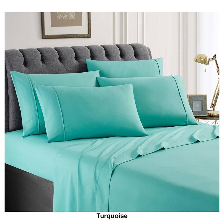 Spirit Linen Home™ Solid Microfiber Bonus Sheet Set
