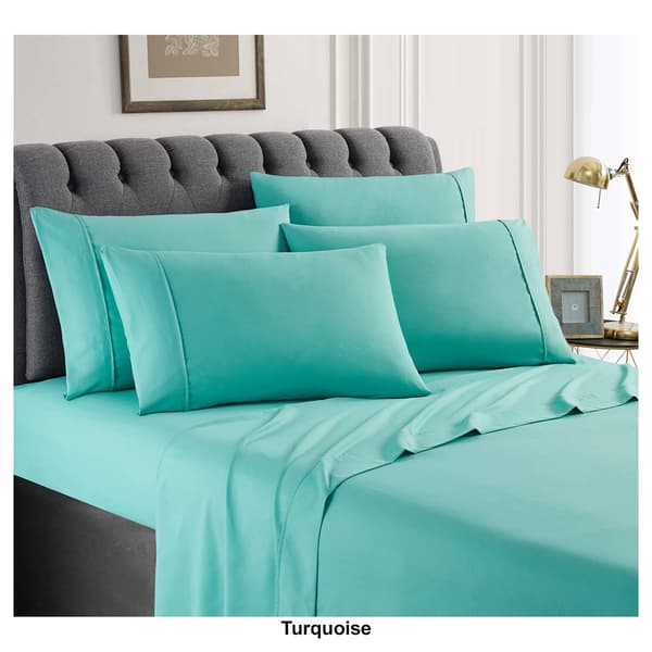Spirit Linen Home&#8482; Solid Microfiber Bonus Sheet Set
