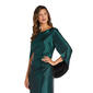 Petite R&M Richards Solid Back Drape Sheath Dress - image 3