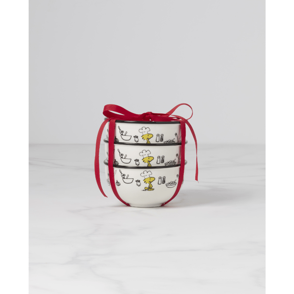 Lenox® Chef Snoopy Mini Bowls - Set of 3