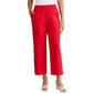 Womens Jones New York Pull On Slash Pocket Linen Crop - image 1
