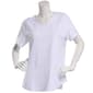 Womens Skechers Short Sleeve V-Neck Scrub Top with 3 Pockets - image 6