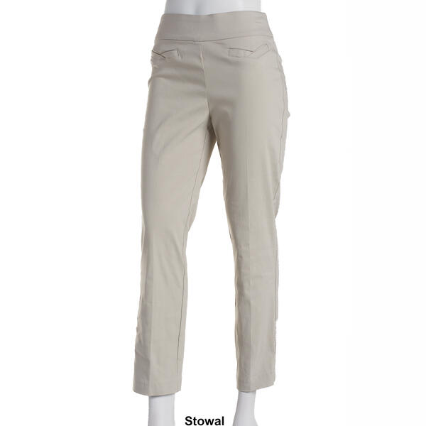 Juniors Leighton Mill Straight Leg Pocket Detail Dress Pants