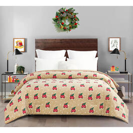 Ashley Cooper&#40;tm&#41; Red Truck Plush Comforter