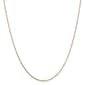 Gold Classics&#40;tm&#41; .7mm. Box Chain Necklace with Spring Ring - image 1