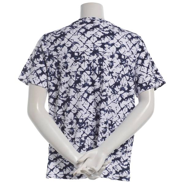 Plus Size Hasting & Smith Short Sleeve Tie Dye Tee with Studs