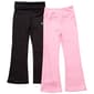 Girls (4-6x) RBX 2pk. Crossover & Rollover Waist Flared Leggings - image 1