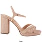 Womens Nina Selma Block Heel Glitter Sandals - image 2