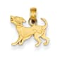 Gold Classics(tm) 14kt. Gold Dog Pendant - image 1