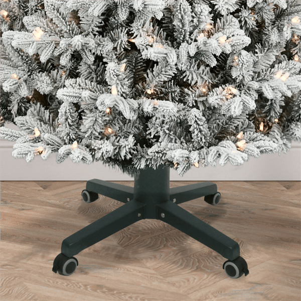 Puleo International 21in. Lockable Tree Stand for up to 8ft.