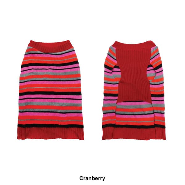 Best Furry Friends Stripe Pet Sweater