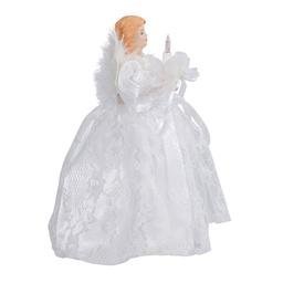 Kurt Adler 10-Light 9in. White Angel Treetop