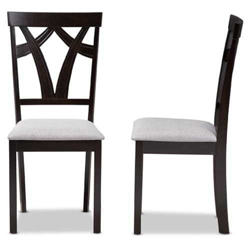 Baxton Studio Sylvia Dining Chairs - Set of 2