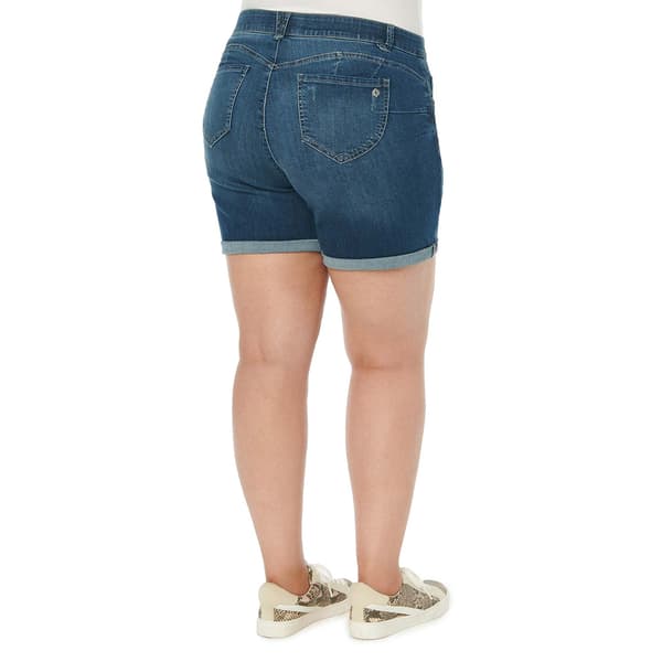 Plus Size Democracy 7in./9in./27in. "Ab"solution® Shorts