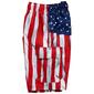 Young Mens SURFZONE&#174; Photo Real Flag Swim Trunks - image 3