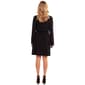 Womens Emma & Michele Studded Long Sleeve Tie Sheath Dress - image 2