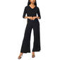 Petite MSK 3/4 Sleeve Drape Neck Belt Waist Jumpsuit - image 4