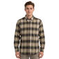 Young Mens Architect(R) Jean Co. Flannel Shirt - Green/Cream - image 1