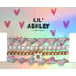 Kids Lil Ashley Heart Bead Daisy Charm Bracelet Set - image 1