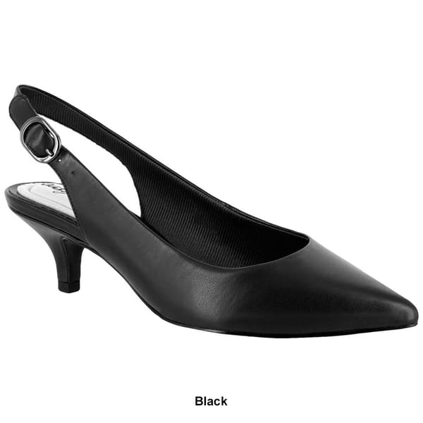 Womens Easy Street Faye Slingback Pumps