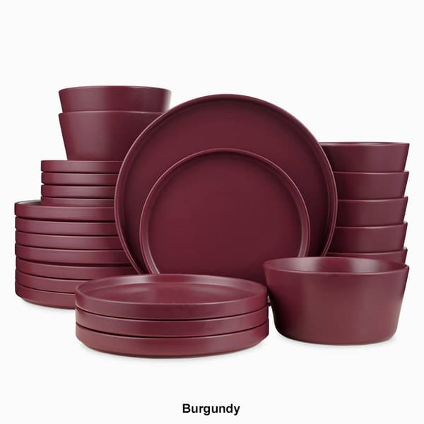 Stone Lain Chelsea 24pc. Stoneware Dinnerware Set